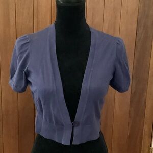 LOFT Deep Blue Knit Top